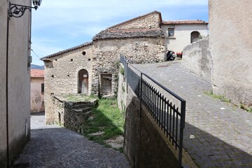 Macchiagodena - Scorcio del borgo in Via XXIV Maggio