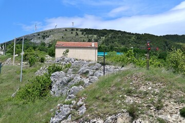 Macchiagodena - Scorcio panoramico verso monte dall'alto di Via Ciurcia