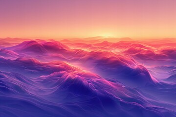 Digital image of abstract abstract design purple and orange seamless gradient wallpaper