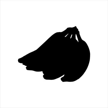 recommend clip art: Bunch of bananas silhouette isolated on white background. Bananas icon vector illustration design.