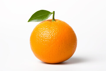 Clementine fruit white background