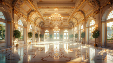 Exquisite Showpieces of a Grand Ballroom