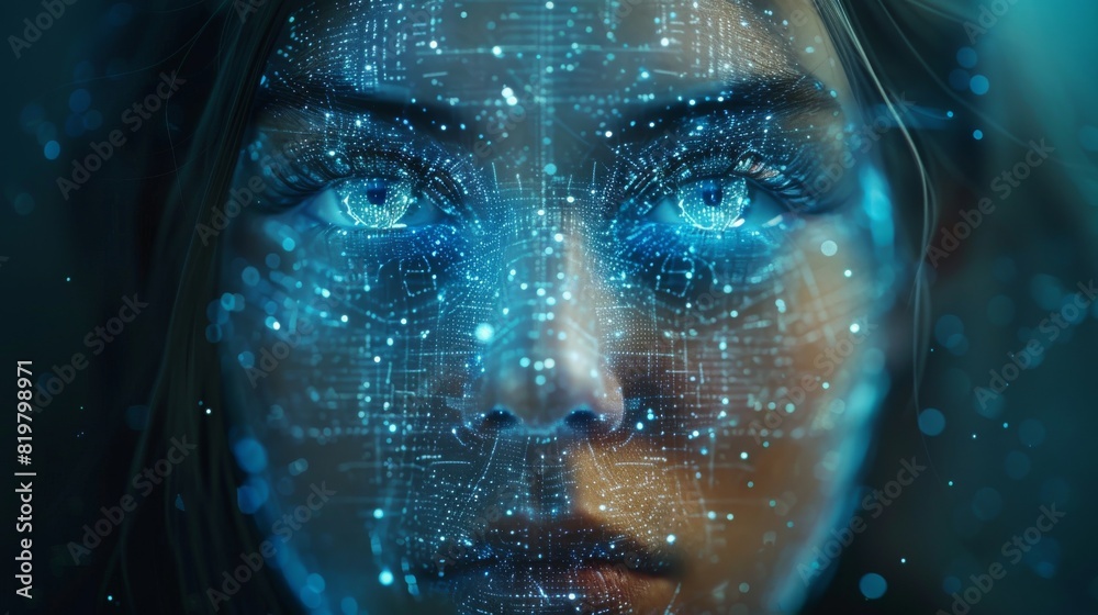 Aufkleber brain signals are searched for using radar screens, similar to face scanning.