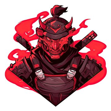 Art illustration Logo e Sport Ninja