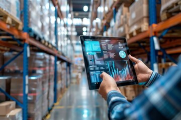 Teamwork in a Modern Distribution Center Using Digital Analytics for Efficient Logistics Management