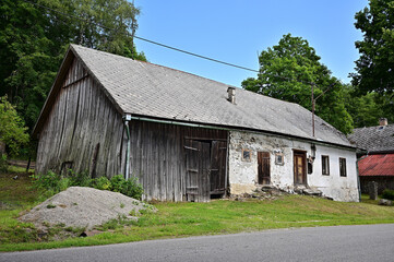 Traditional old farmhouse, Czech republic