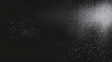 Background with a black noise stipple halftone gradient and distressed textures