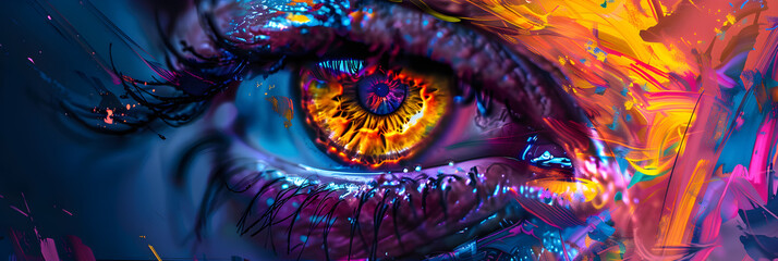 Fantasy Neon Eye