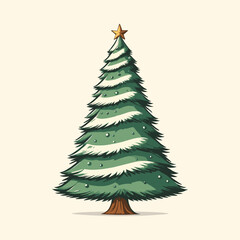Christmas Tree Illustration