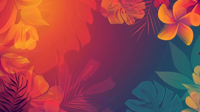 A great banner template for Asian American Native Hawaiian Pacific Islander Heritage Month with space for text. AAPI AANHPI abstract background.