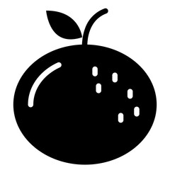 Fresh lemon fruit icon. Vector illustration