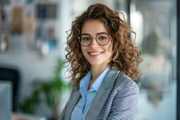 plus-size business coach who teaches leadership skills. Generative AI. Beautiful simple AI generated image in 4K, unique.