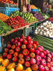 chez le marchand de légumes