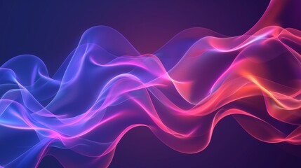 An abstract modern colored background with transparent smoke.......