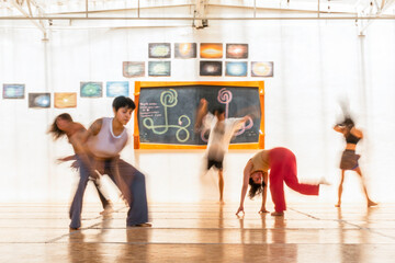 Holistic Dance Ceremony In Motion