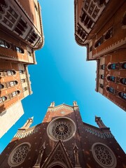 view from the top of the St. Antuan church