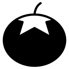Fototapeta premium tomato icon