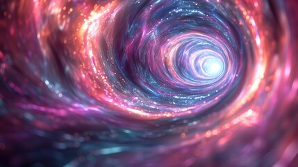 Obraz premium Swift Change via Surreal Dimensional Vortex of Brilliant Movement and Illumination