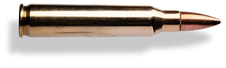 Assault rifle ammo with shadow underneath