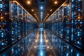 AGI Singularity - Futuristic Artificial General Intelligence Visualization Concept