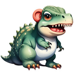 Fototapeta premium Cute Dinosaur cartoon