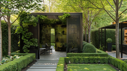 park in the park. ai generated