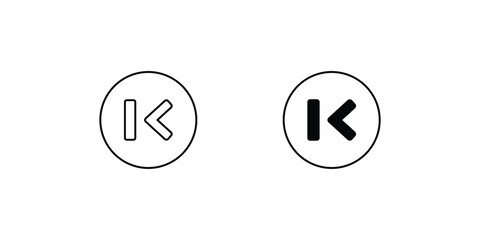 right icon with white background vector stock illustration