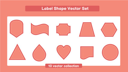 Label Shape Vector Set