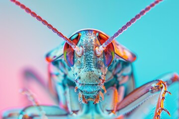 Detailed image of a praying mantis. Suitable for educational purposes - Powered by Adobe