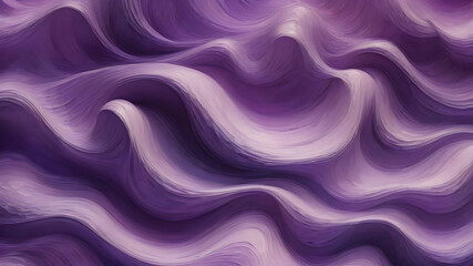 Purple Waves: Soft Silk Texture in Dynamic Light Design