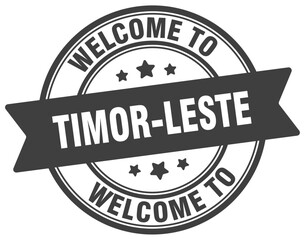 Welcome to Timor-Leste stamp. Timor-Leste round sign