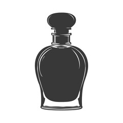 Silhouette perfume bottle black color only
