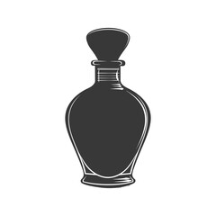 Silhouette perfume bottle black color only