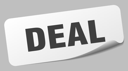 deal sticker. deal label