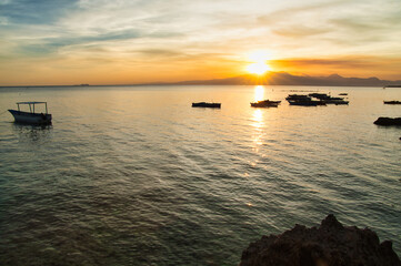 Sunset at San Juan, Siquijor island