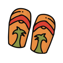 Hand Drawn Travel Stuff Illustration