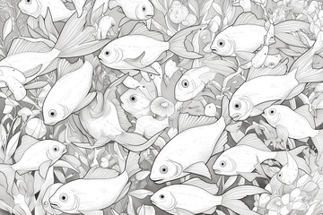 Fish Swimming in Water