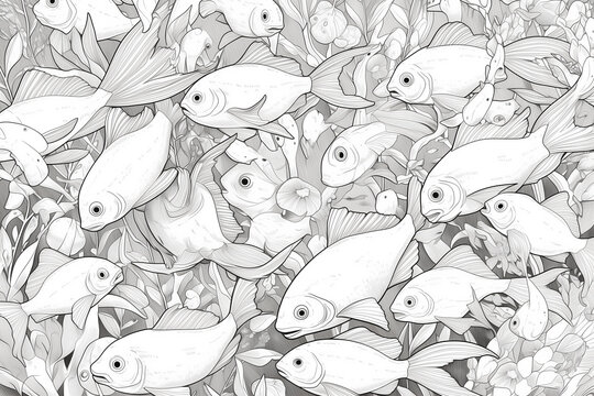 Fish Swimming in Water