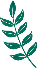 Grren Foliage clipart vector