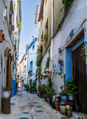 Fototapeta premium Callejeando por la población de Chelva (Valencia -España)