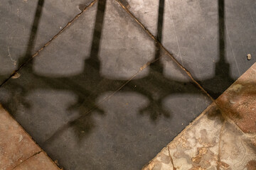 Ombre GrillageEglise SaintRemacle  Verviers