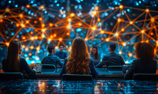 Young Diverse Tech Team Strategizing Digital Solutions - Data Analytics, Software Development, Global Networking, Social Media Marketing