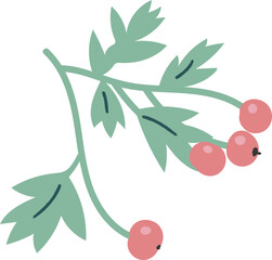 Pink flower clipart vector