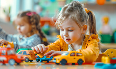 Colorful Education: The Impact of Bright Toys on Learning in Kindergarten
