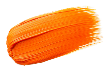 Orange Brush Stroke Highlight: A bright orange brush stroke that works well as a highlight or accent.
