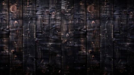Wooden dark background of free space for your decoration : Generative AI