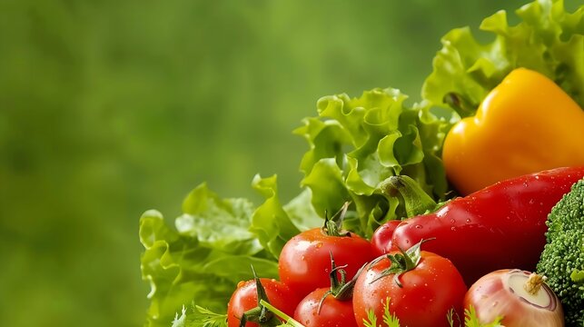 world vegetable day vegetable on the world fresh vegetable vegan day world food day concept 05 : Generative AI