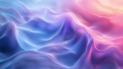 Obraz premium A blue and purple wave with a lot of sparkles