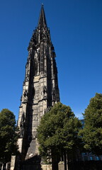 St. Nikolai Memorial in Hamburg, Germany, Europe
