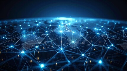 Obraz premium Generate an image illustrating global connectivity